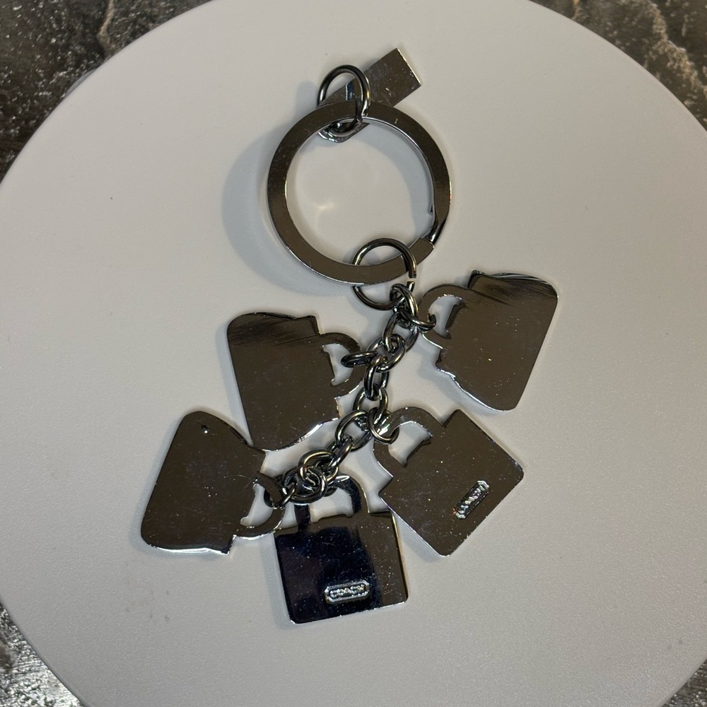 Coach Colorful Handbag Charm Keychain - Picture 2 of 2